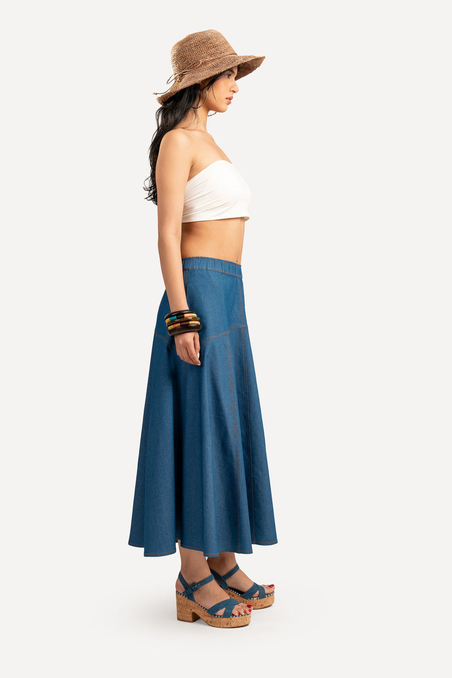 Denim Skirt