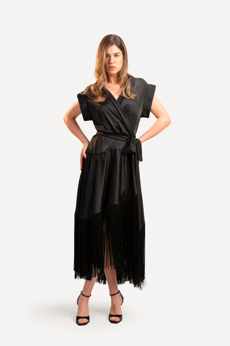 Black Silk Dress