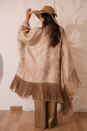 GOLD BROCHARD PONCHO